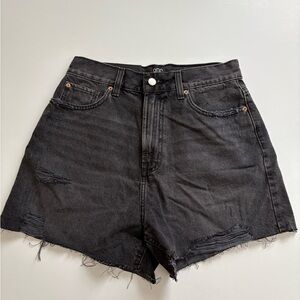 Urban Outfitters BDG A-Line Short Black Denim New with Tags Size 29